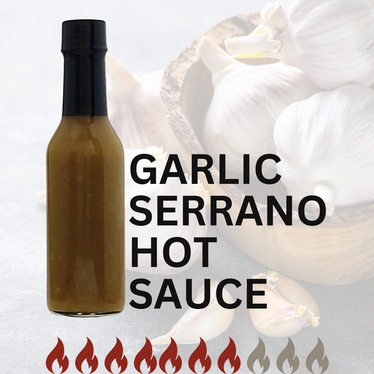 Garlic Serrano Hot Sauce